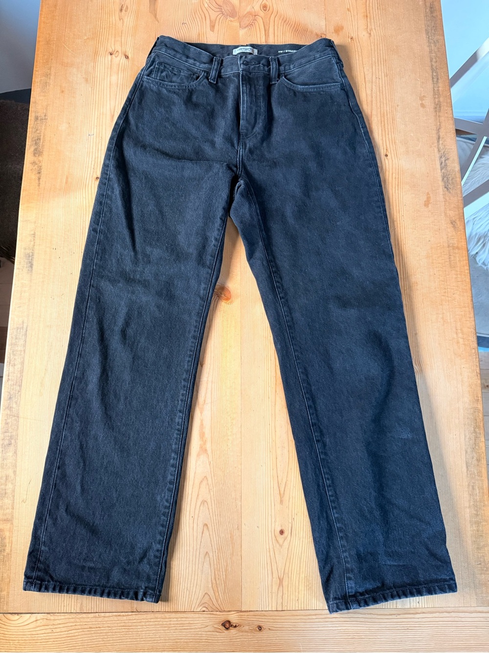 Women's Carhartt Black Straight-Leg Jeans